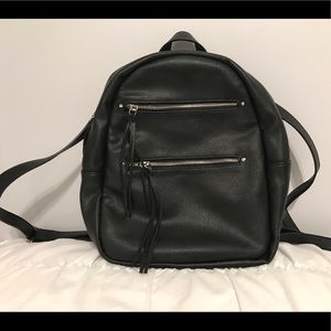 Black mini backpack (Town Shoes)